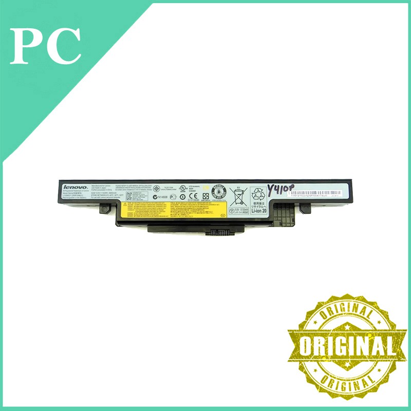 BATERAI LENOVO Y490 Y410 Y410P Y400 Y510 Y490-3S2P L11S6R01 ORIGINAL