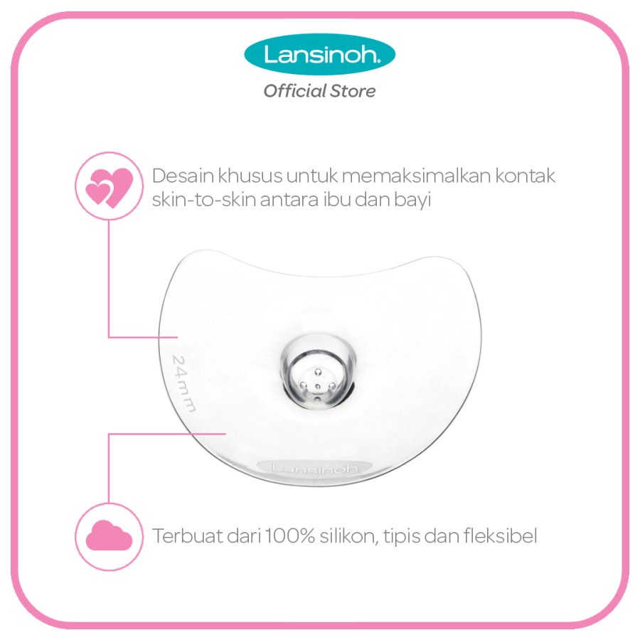 LANSINOH CONTACT NIPPLE SHIELD