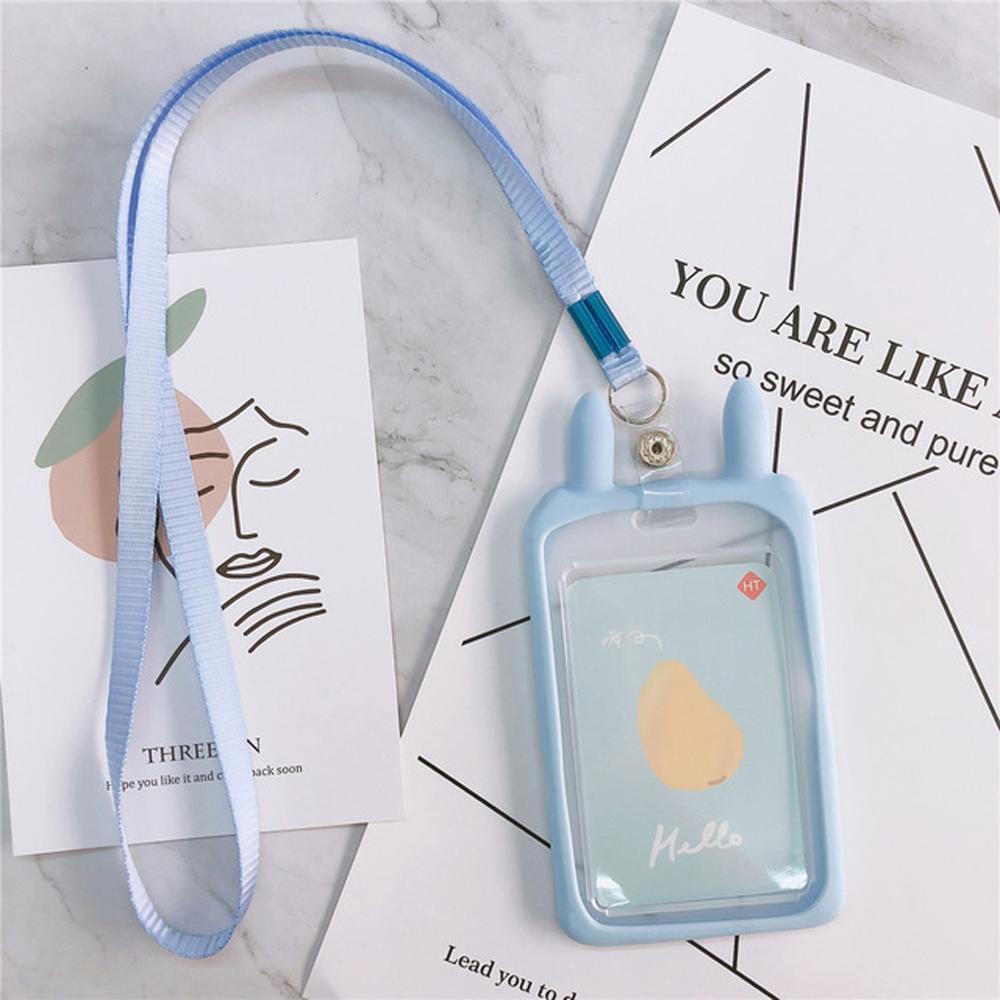 Agustina Card ID Holder Perlengkapan Sekolah High Quality Luggage Tag Trinket Kartu Nama Cover Kartu Bank Kartu Kredit