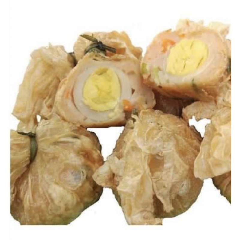 

money bag isi telur puyuh frozen beku ala restoran isi 10pcs