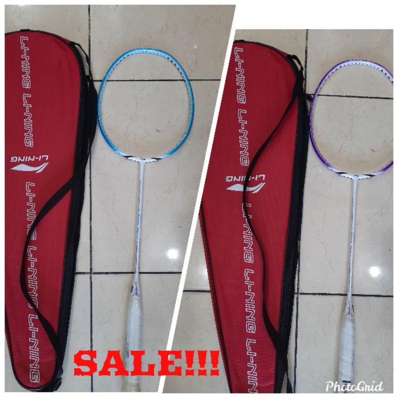 CLEAR SALE Raket Badminton / Bulutangkis LINING G FORCE 360 / 390 SUPER LIGHT ORIGINAL