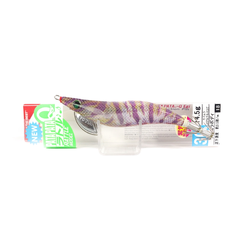 Yo Zuri Egi Pata Pata Q Rattle Squid Jig Sinking Size 3.0 KVKE 5425