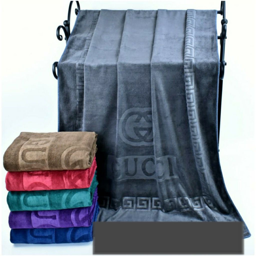 HANDUK MANDI GUCCI JUMBO / HANDUK GUCCI 70X140 / HANDUK MANDI MURAH / HANDUK GUCCI / HANDUK GUCCI PO