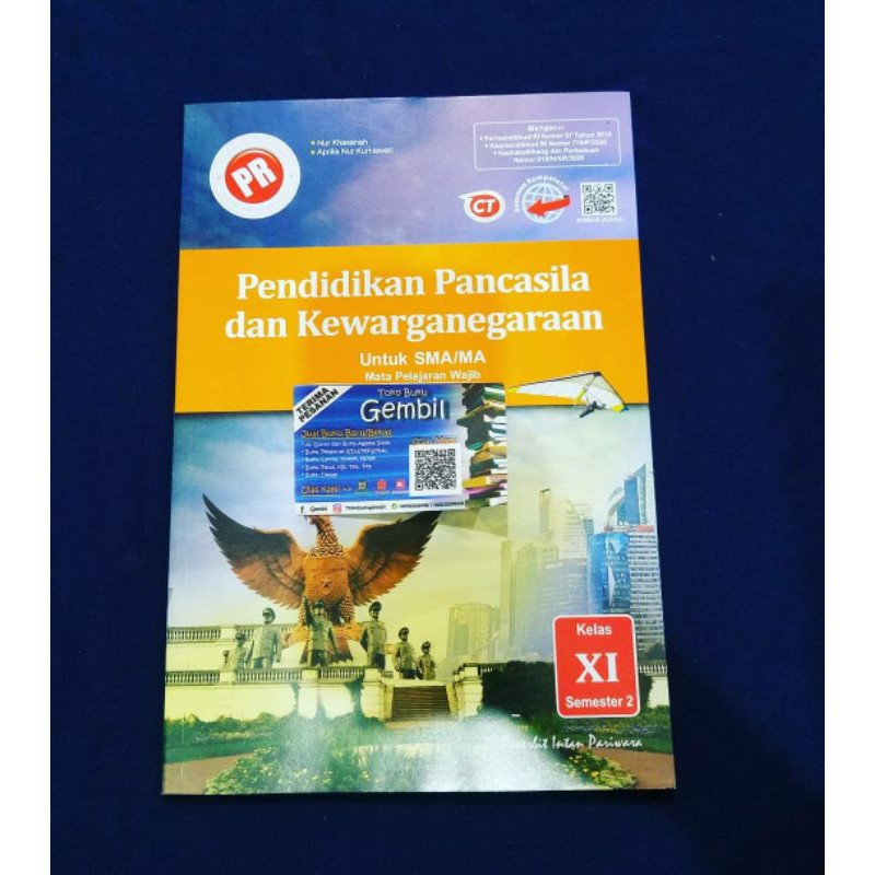 Buku PR / LKS Pendidikan Pancasila dan Kewarganegaraan Kelas XI Semester 2