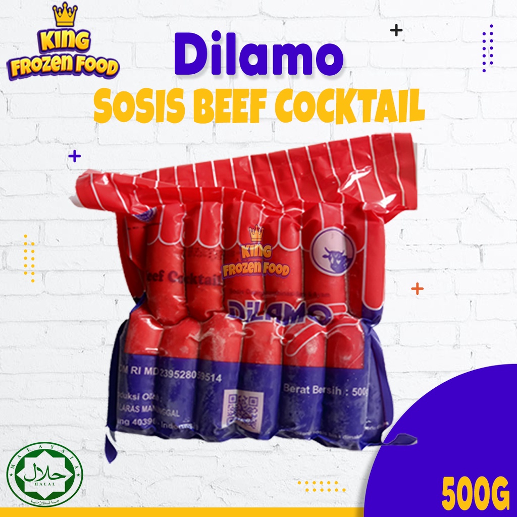 Dilamo Sosis Beef Cocktail 500G