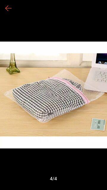 Laundry Bag 30x40 Zipper Keranjang Cucian Bra Celana Dalam Mesin Cuci