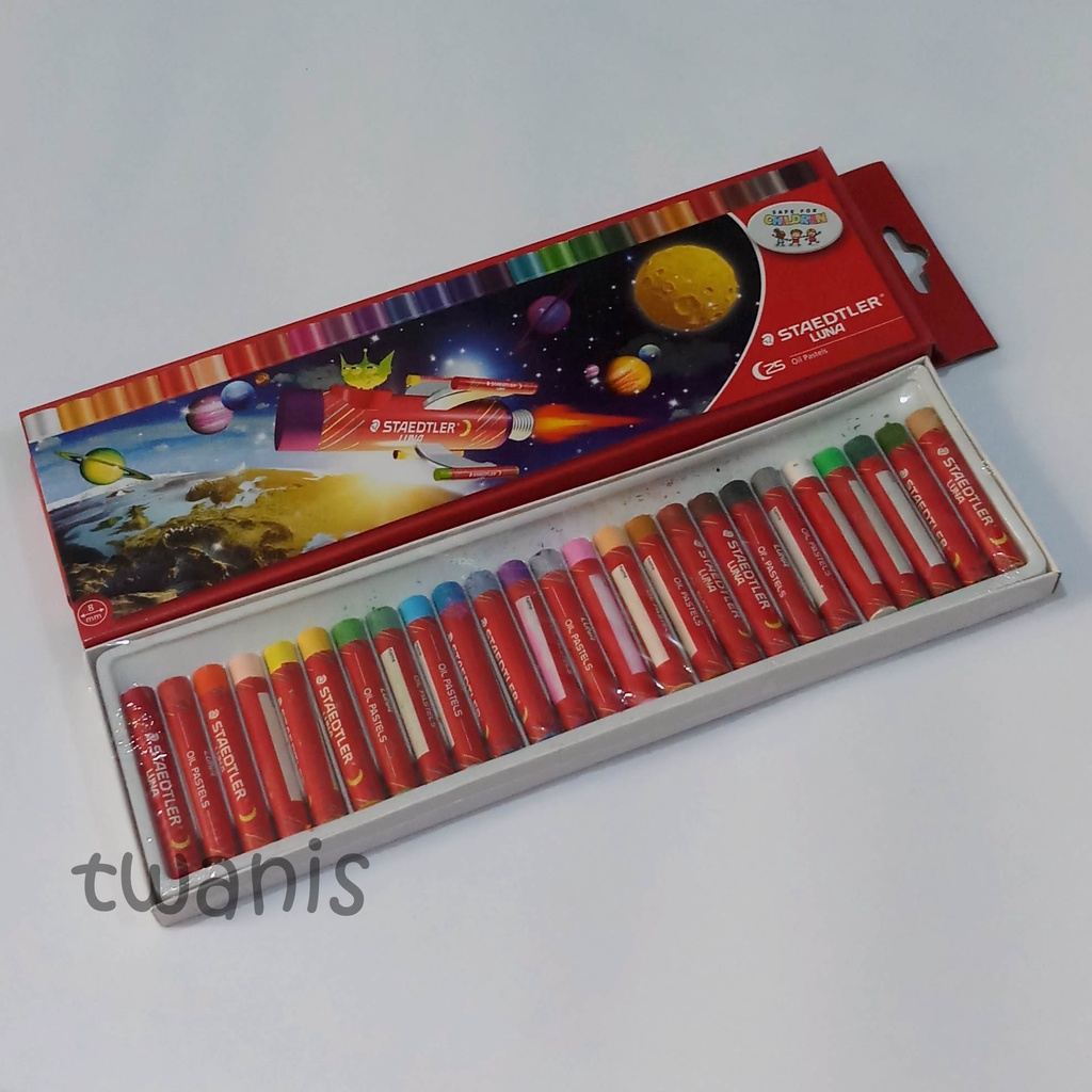 Jual CRAYON PASTEL KRAYON STAEDTLER PEWARNA ALAT GAMBAR ISI 25 WARNA