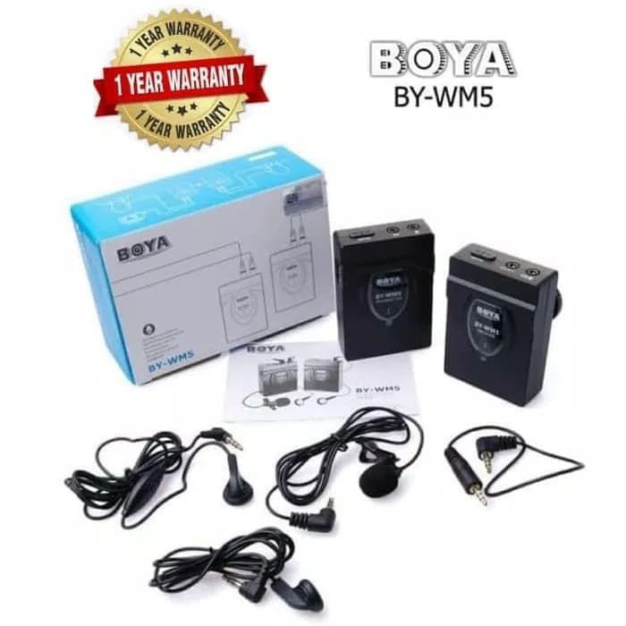 BOYA BY-WM5 Wireless Microphone