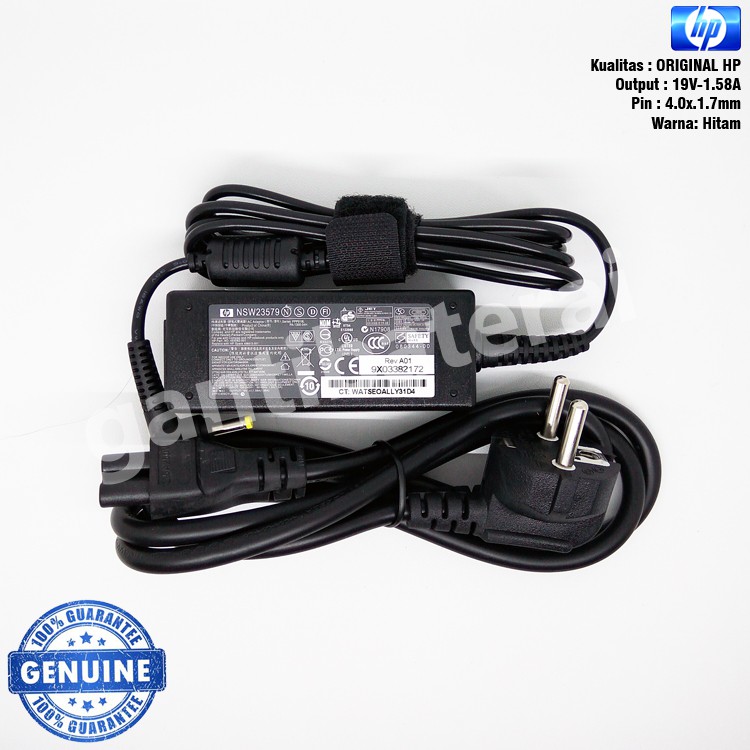 Adaptor Charger Netbook HP Mini 19V - 1.58A