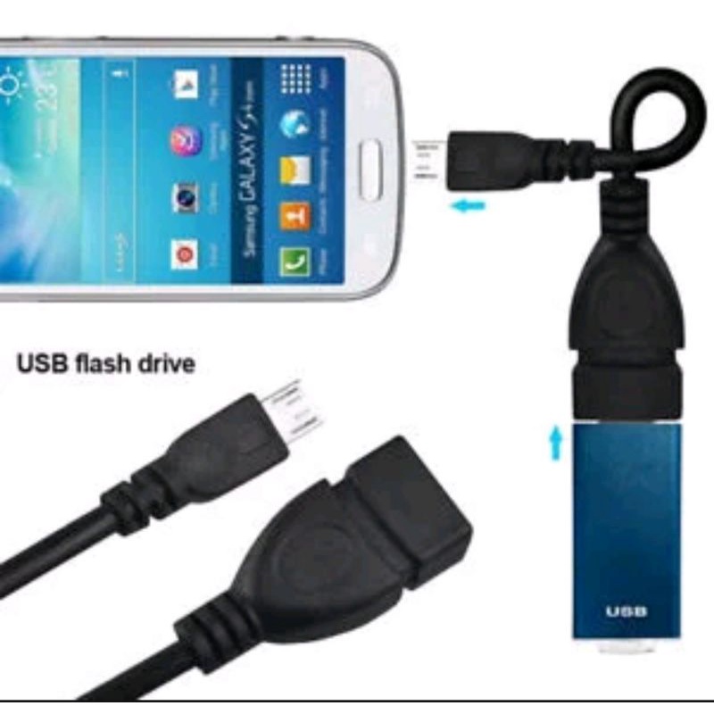 OTG KABEL USB MICRO KABEL OTG FOR SAMSUNG OPPO VIVO XIAOMI ANDROID MICRO