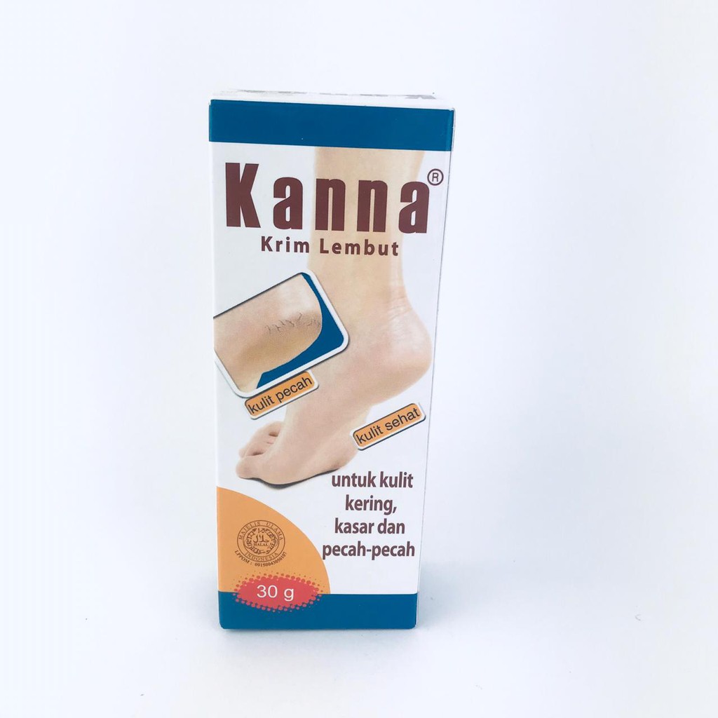 Kanna Soft Cream / Krim kaki / Krim Kulit Siku dan Lutut / 30g