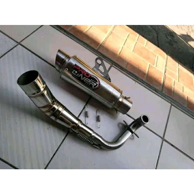 KNALPOT RACING PROLINER BEAT KARBU,BEAT FI.VARIO125/150