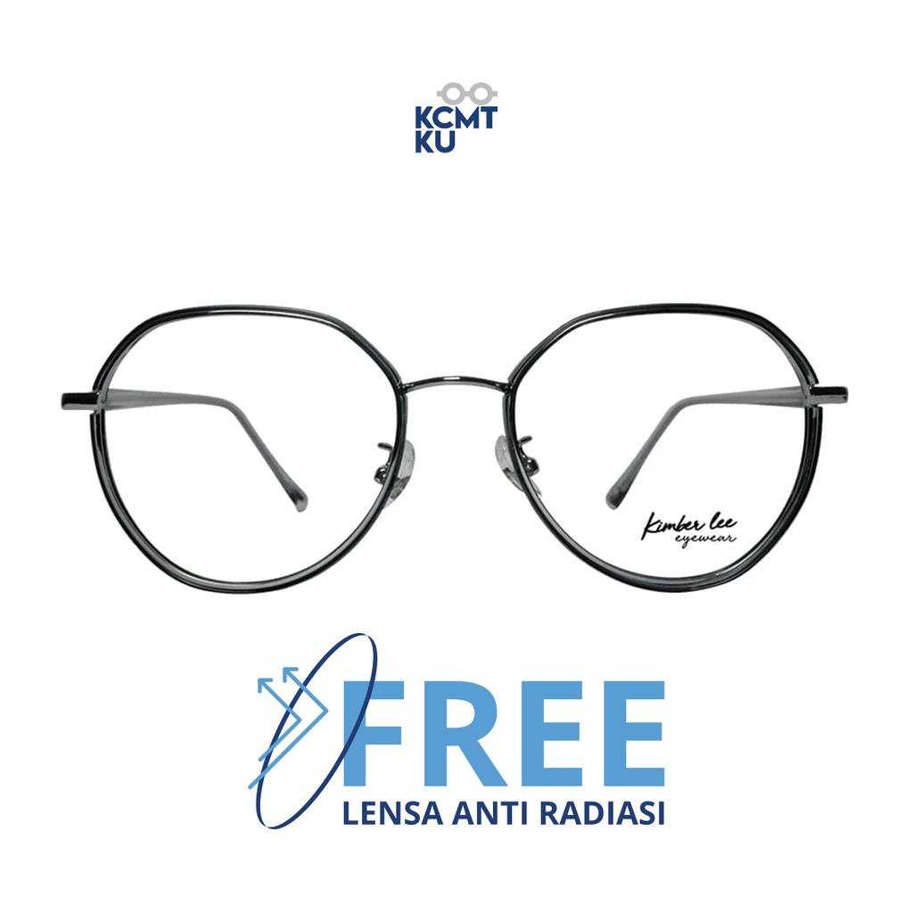 KCMTKU Kimberlee Zen Kacamata Anti Radiasi UV++420 PC Technology