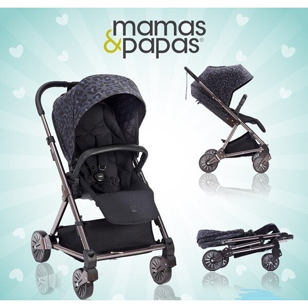 Mamas papas Tiba and Marl Leopard urbo 2