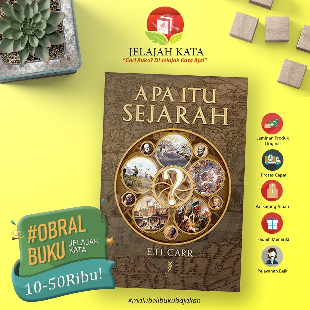 Buku Apa Itu Sejarah Obralbukujelajahkata Shopee Indonesia