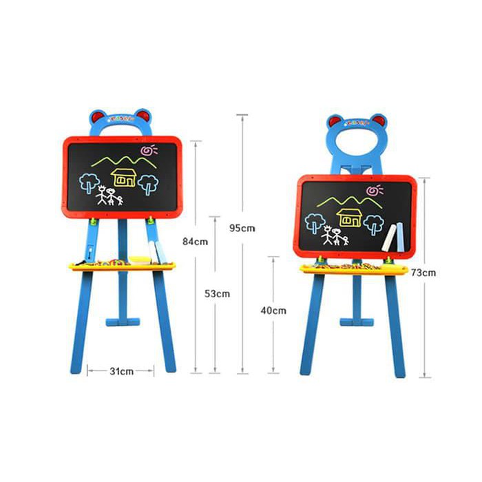 

MAINAN ANAK LEARNING EASEL / PAPAN TULIS 3 IN 1