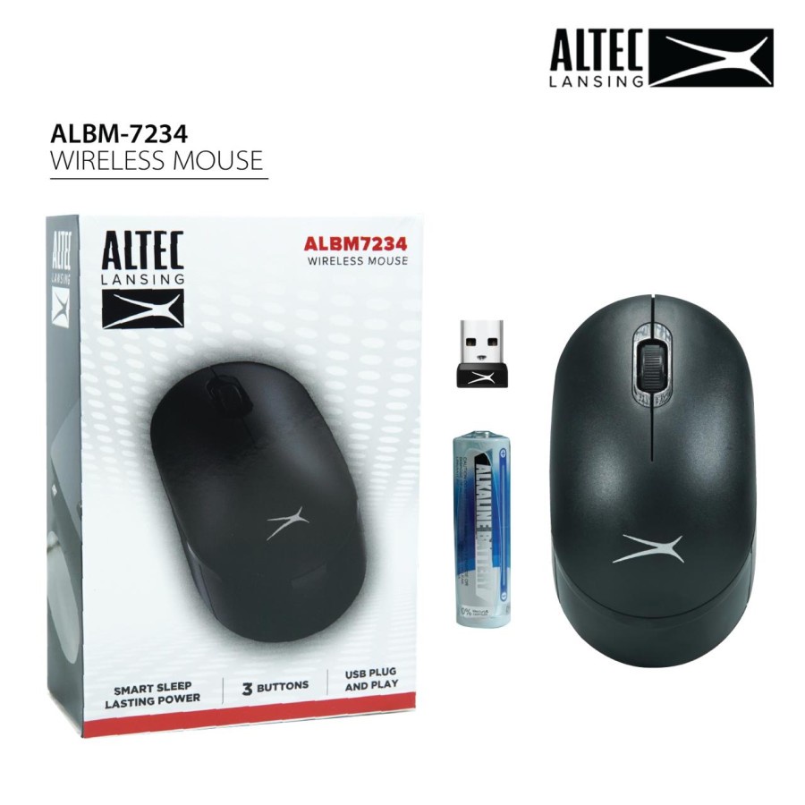 Mouse Wireless Altec Lansing ALBM-7234 | Altec ALBM7234