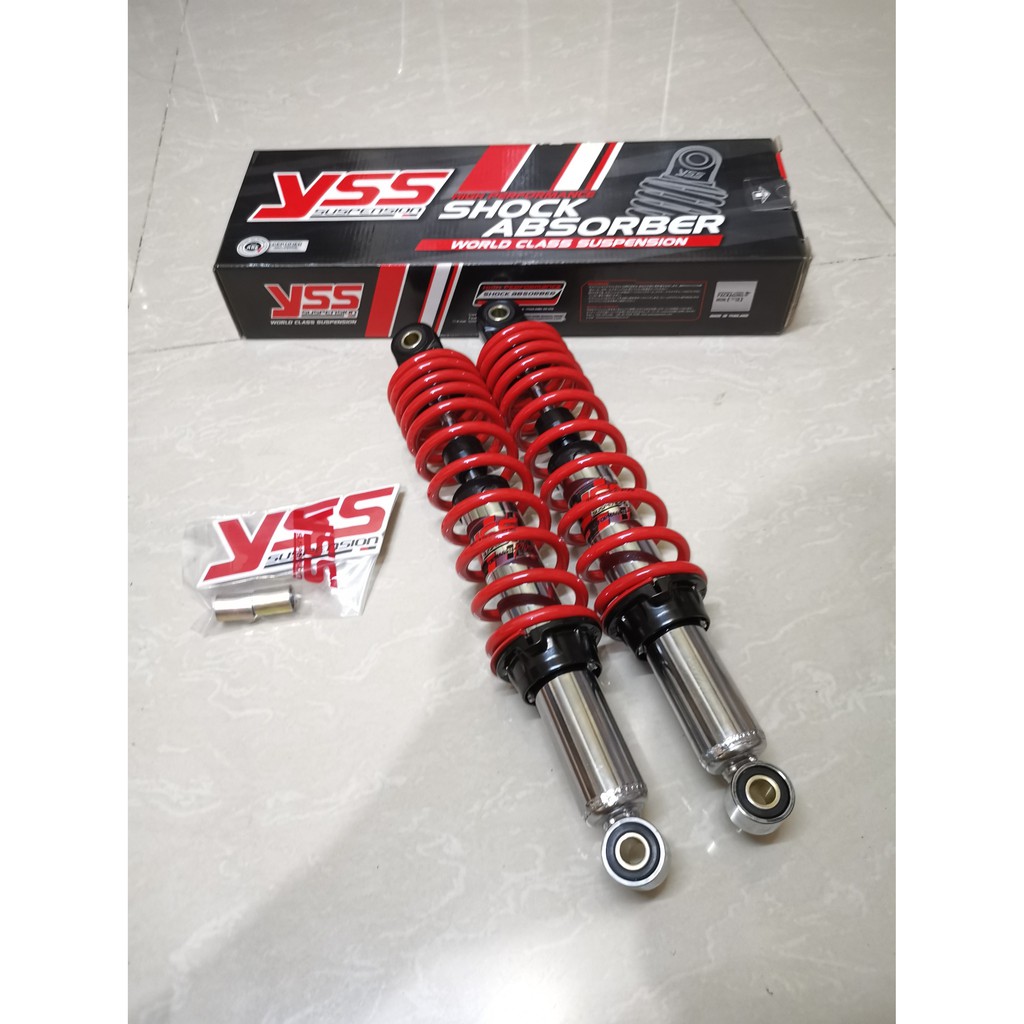 SHOCK BELAKANG YSS TOP PRIME BEBEK HONDA SUPRA REVO BLADE RXKING 340MM