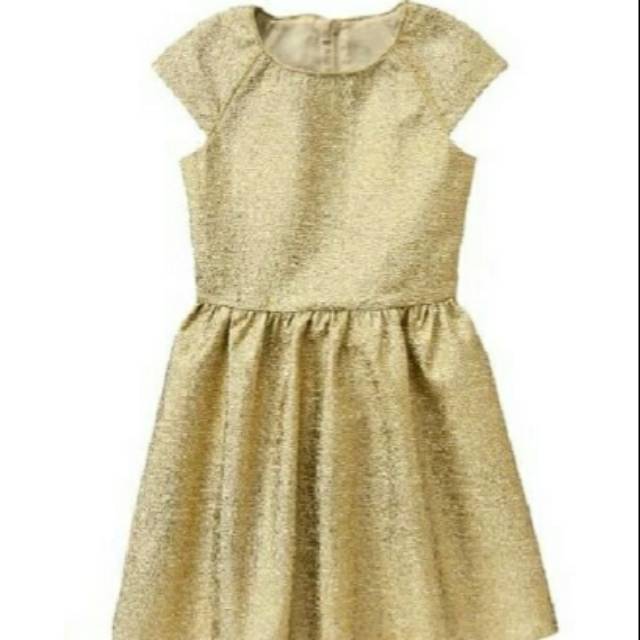 Dress gymboree gold party