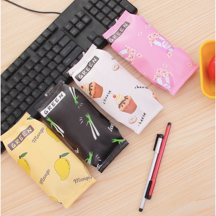 

TERLARIS!!! Tempat Pensil PU Green UNIK