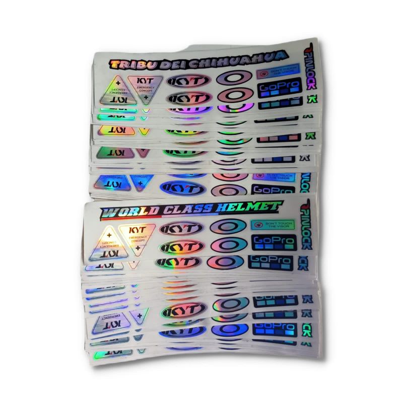 STICKER VISOR VENOM KYT | HOLOGRAM