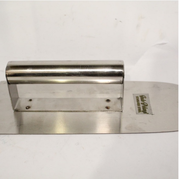 Trowel Papak Besar Stainless / Trowel Stainless Lancip Besar / Kasutan Stainless Papak Lancip Besar