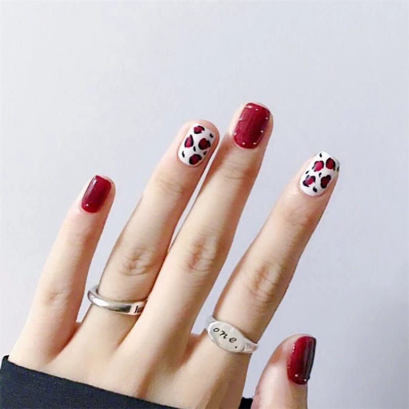 ]4Pcs / Set Stiker Kuku 3D Nail Sticker Motif Nail Sticker Cat kuku Nail Stickers Stick Tmall88