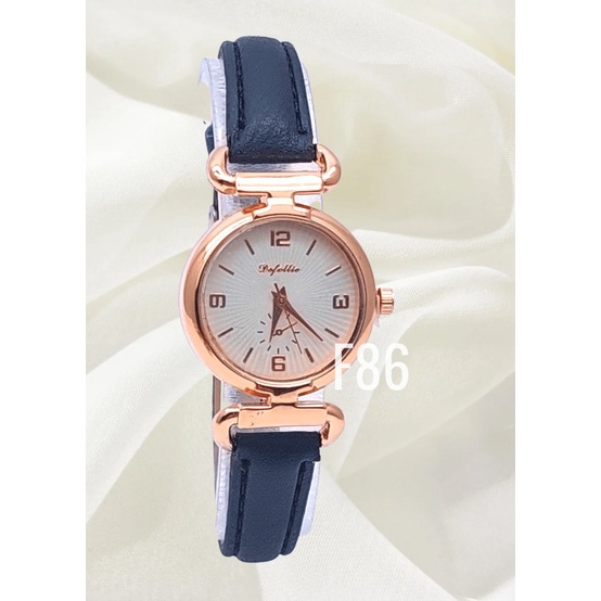 Murah Banget - Jam Tangan Wanita Fashion Kulit Korea-Fashion Korea