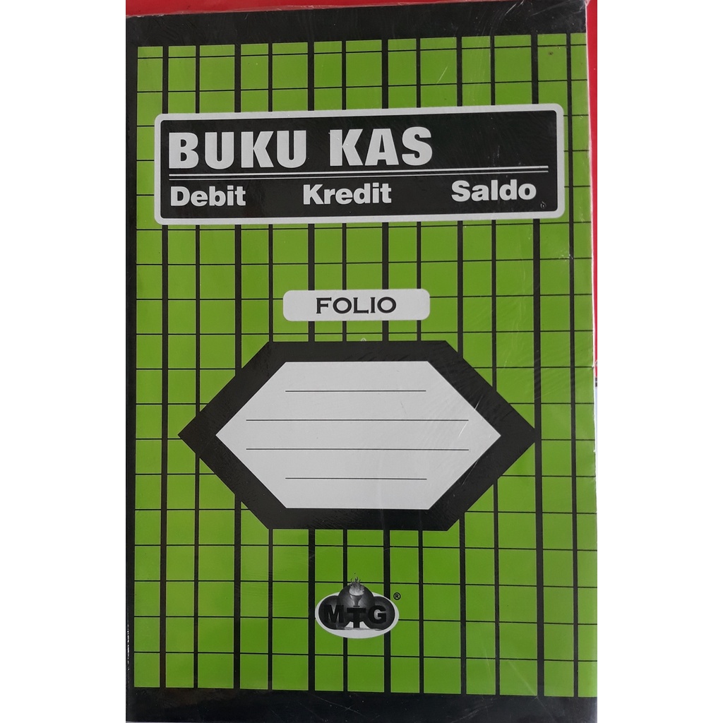 

BUKU KAS DEBIT - KREDIT - SALDO UKURAN FOLIO