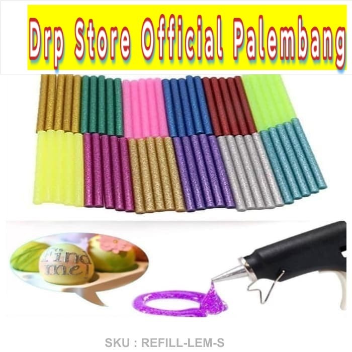 PREMIUM Refil Lem tembak Kecil Warna bening glue gun refill isi ulang