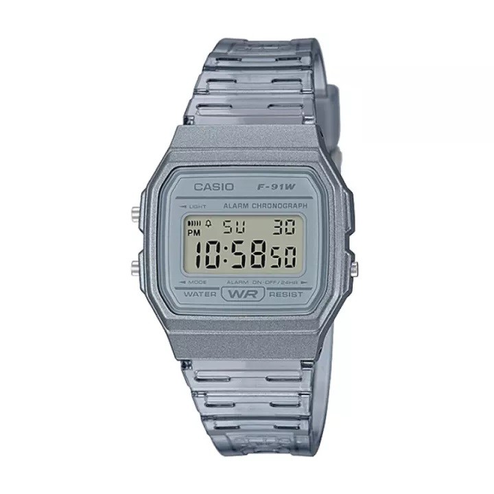 Casio Original F-91WS-2D 4D / F91WS 7D 8D Jam Tangan Unisex Karet F91 F91W F91WS