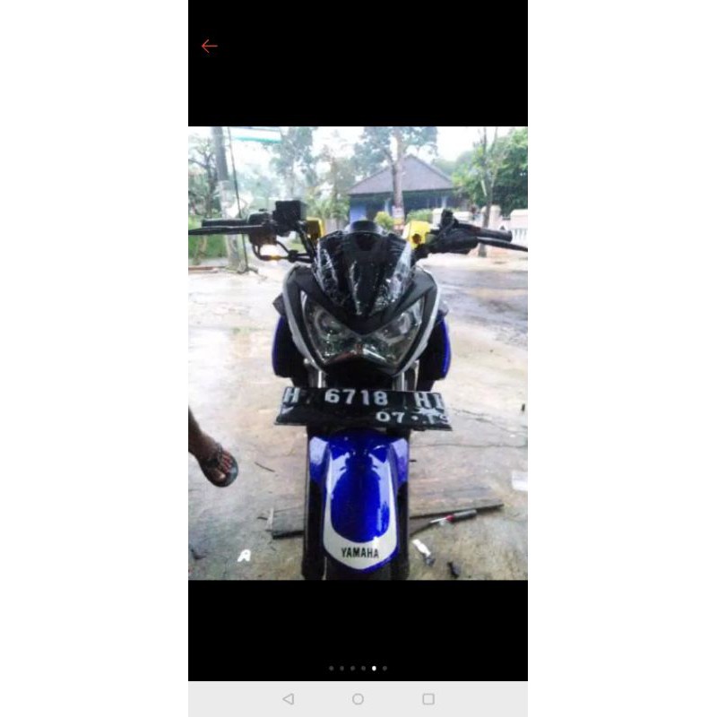 Headlamp ninja z250 vixion nvl nva all new vixion old cb150r mt15 mt25 xabre gsx byson verza pulsar