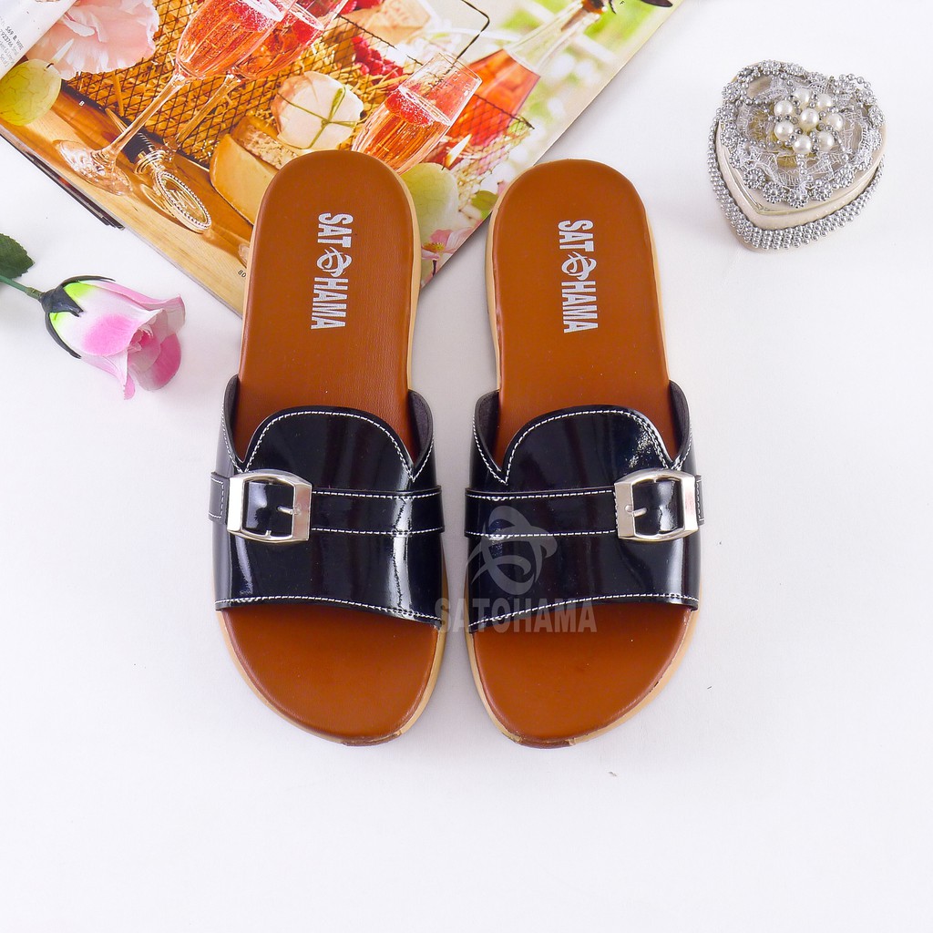 Satohama Sandal Wanita Kokop Wedges MK-10 Sandal Murah Sandal Keren Sandal Terlaris