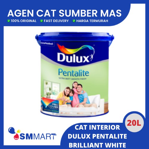 DULUX PENTALITE WARNA BW PAIL / 20L