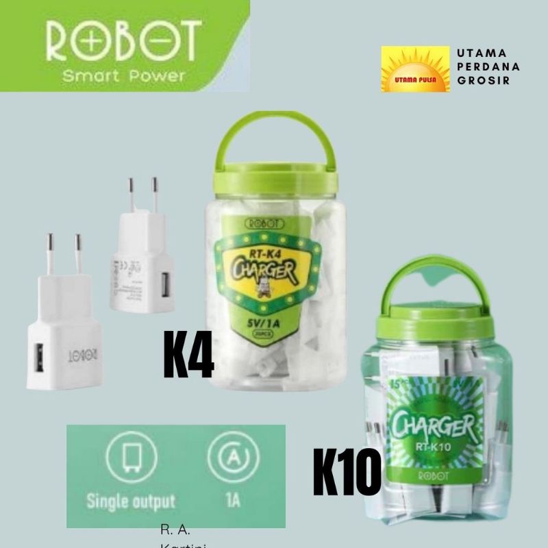 BATOK ROBOT  RT-K4 RT-K10 ADAPTER CHARGER RT K4 K10 / ROBOT  RT-K4 RT-K10