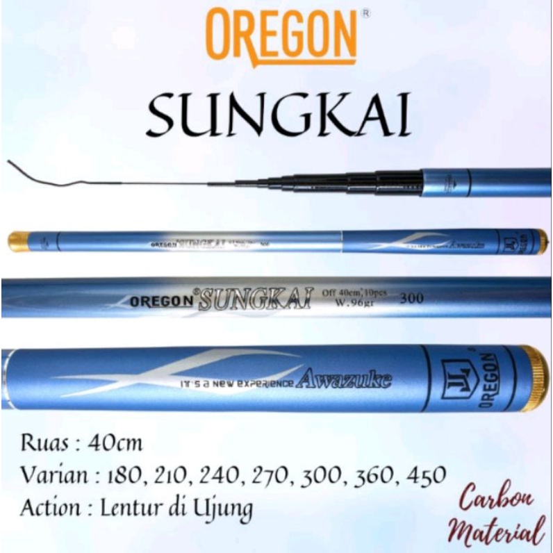 oregon Sungkai(paking Pralon PVC)