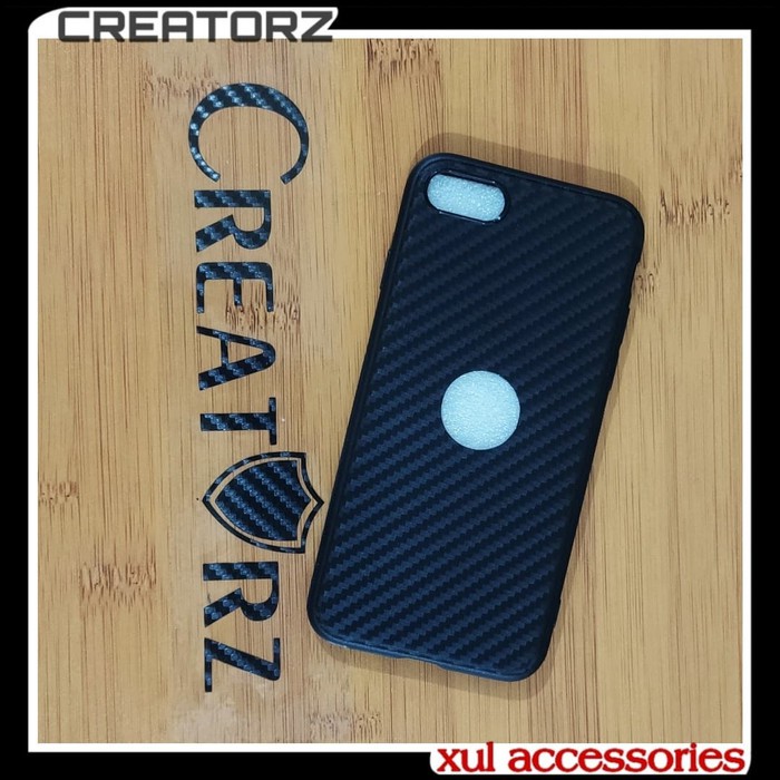 CASE IPHONE SE 2020 NEW FULL CARBON CASING SOFTCASE MOTIF ANTISHOCK