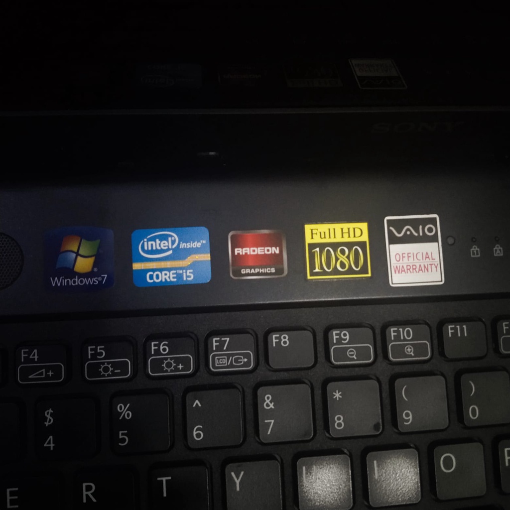 PROMO laptop leptop seken bekas Second gaming Sony VAIO   core i5 vga radeon ram 8gb HDD 500 gb SSD 128 MULUS siap pakai cocok untuk GAMING GAME BERAT DESAIN KULIAH JUAL ONLINE MENGAJAR ZOOM DLL