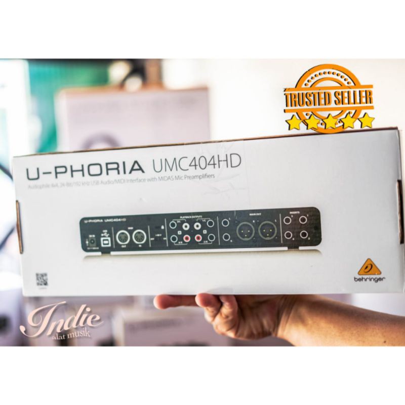Behringer UMC404HD Soundcard 4 Channel Input Output