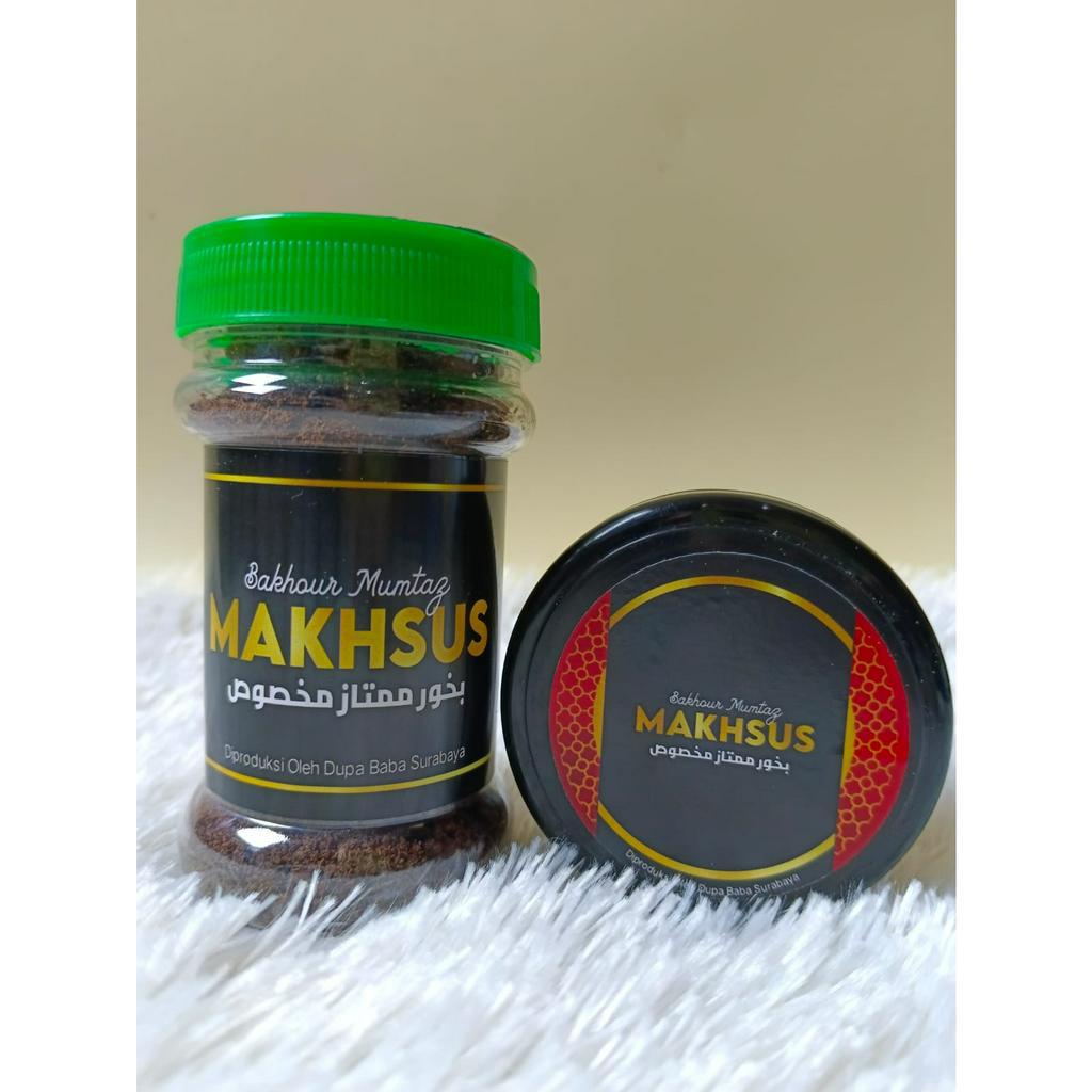 Dupa MAKHSUS 50gr Oud Bakhour MAKHSUS Oud Dupa Mumtaz Original Kemasan Botol