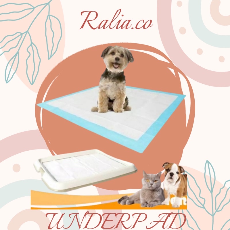 UNDERPAD SIZE S - Alas Pipis Pup Underpad Kucing Anjing Perlak Tatakan Pet Toilet Portable