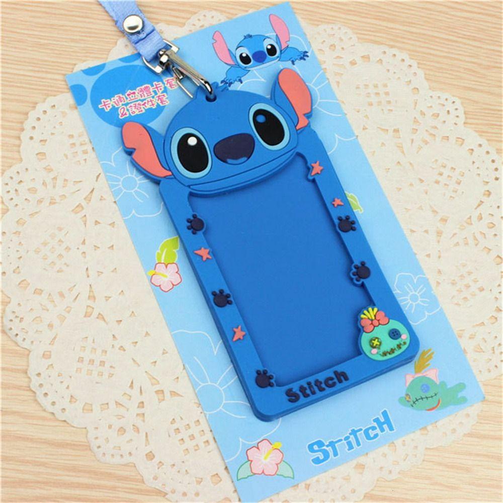 Lanfy Label Tag Holder Kartu ID / Nama 9 Motif Anime Untuk Koper / Travel