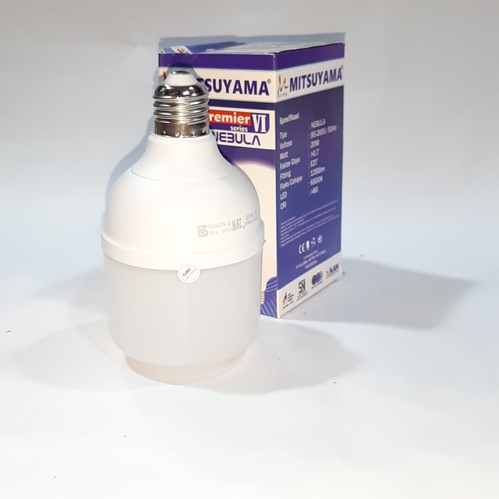 Bohlam Fitting LED Mitsuyama Nebula 20 Watt Super Terang Hemat Energy MS-9820F