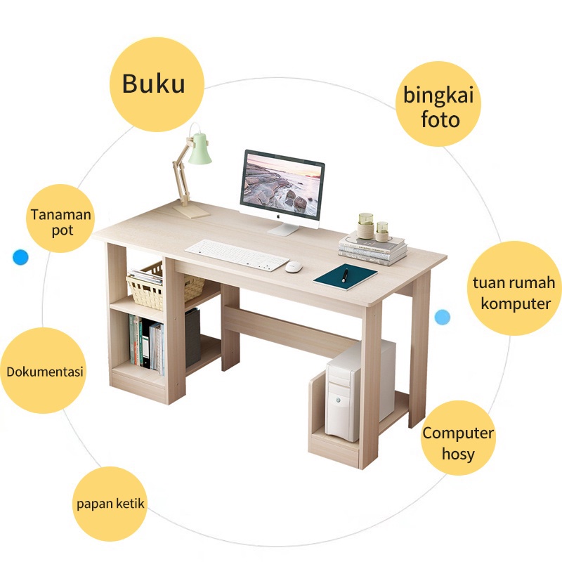 Weyon Sakura meja kerja/meja kantor/meja rias/meja belajar/meja computer/meja belajar anak/meja laptop/ meja minimalis/Meja kecil(A108)