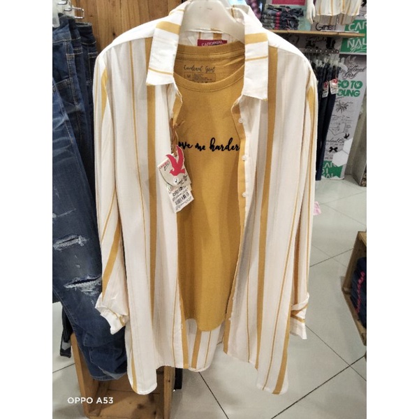 KEMEJA CEWEK CARDINAL ORIGINAL 100%