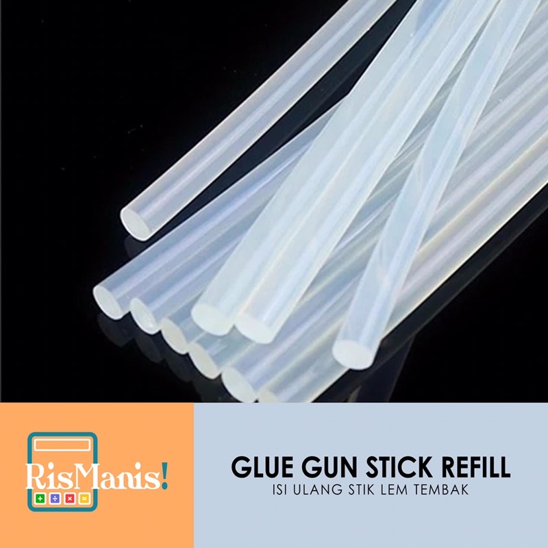 GLUE GUN STICK REFILL - Isi Ulang Lem Tembak Merk Eagle Brand Lem Lilin Bakar Kualitas Import Taiwan