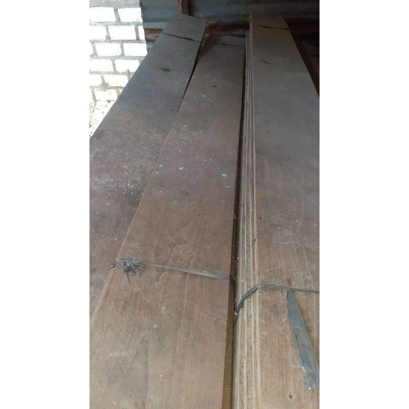 Papan Kayu Jati Bekas