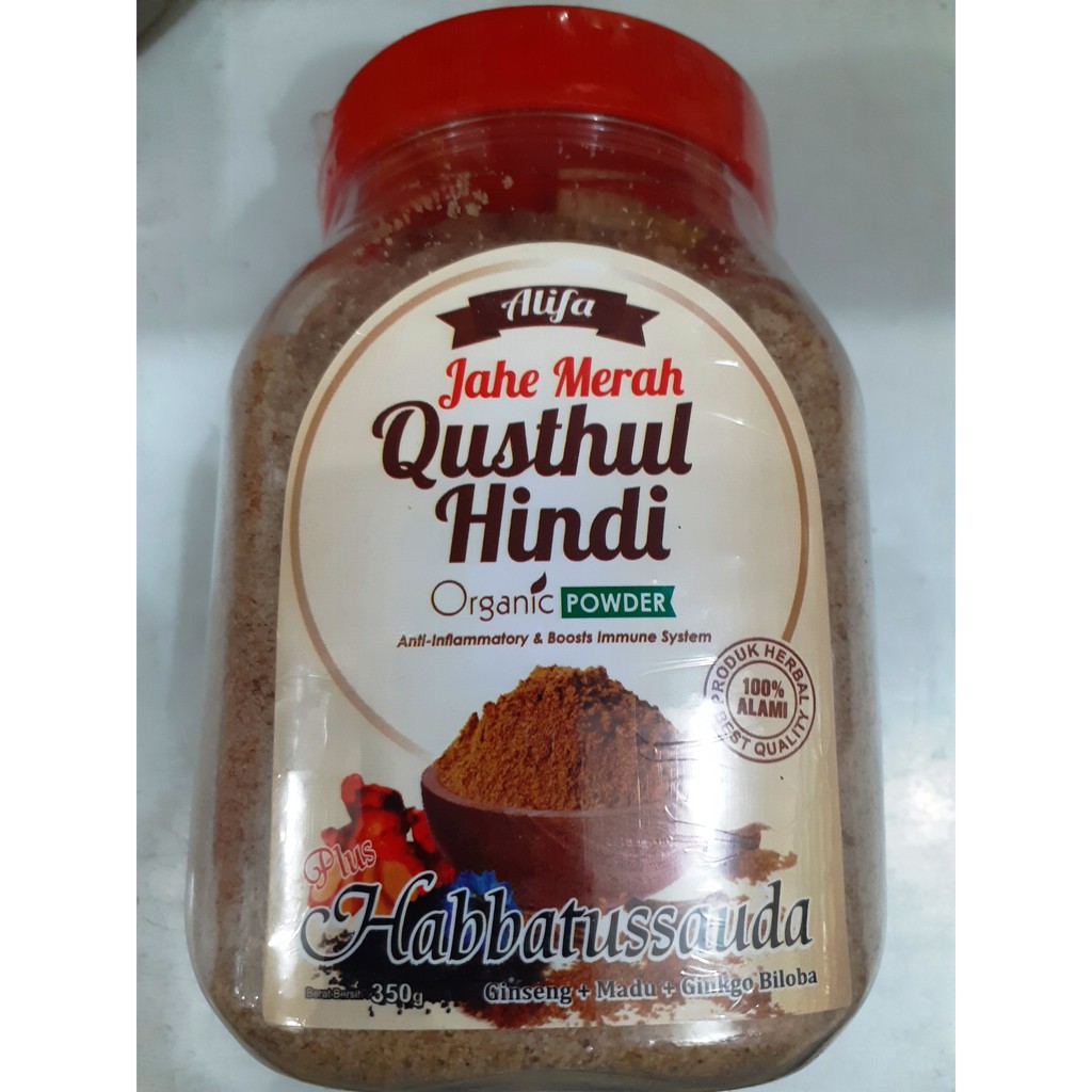 

JAHE MERAH SUPER QUSTHUL HINDI PLUS HABBATUSSAUDA INSTANT