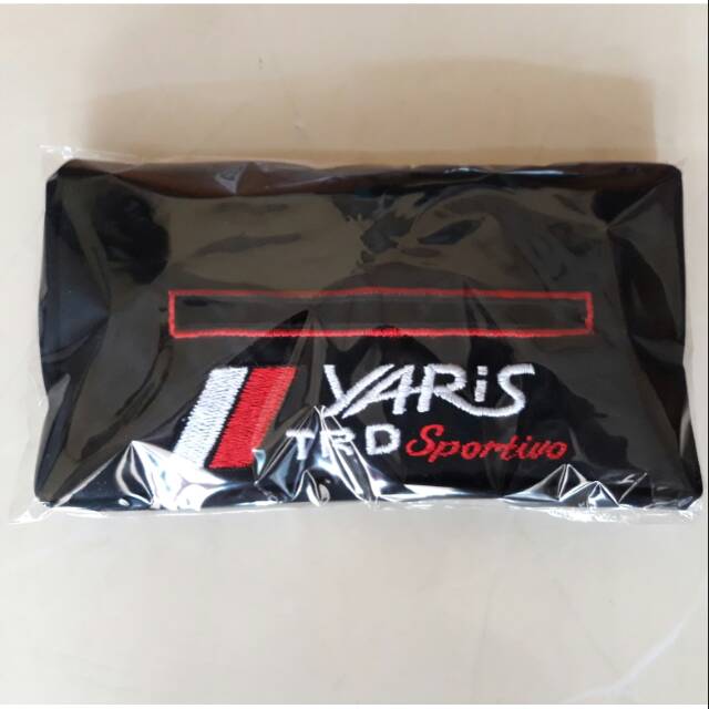 Bantal aksesoris cover tissue mobil Toyota YARIS ts