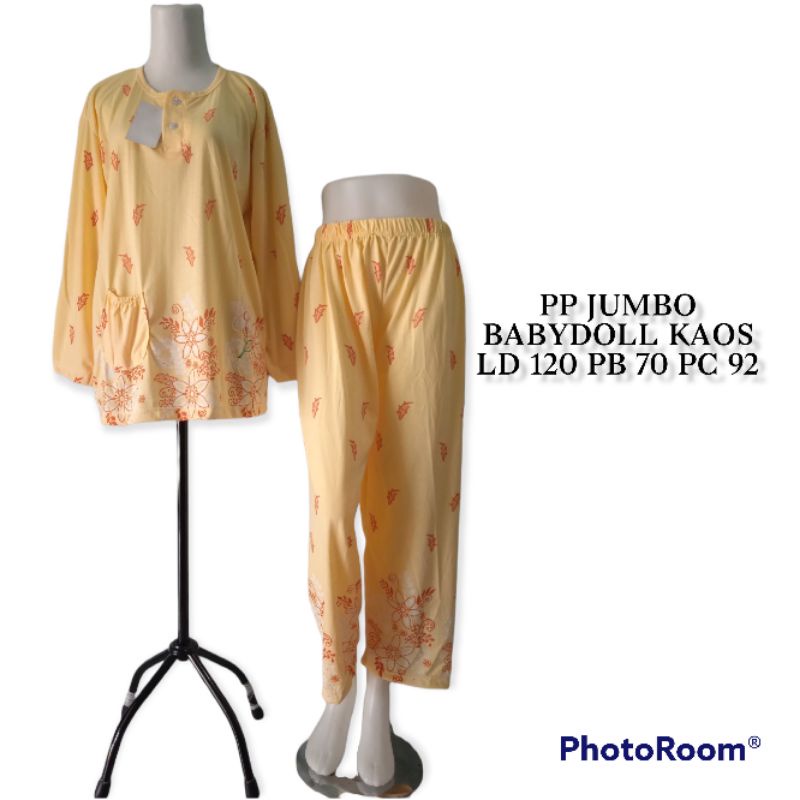 BABYDOLL KAOS JUMBO /PP JUMBO /BAJU TIDUR JUMBOi